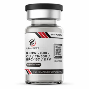 KLOW - GHK-CU / TB-500 / BPC-157 / KPV- 50/10/10/10 MG