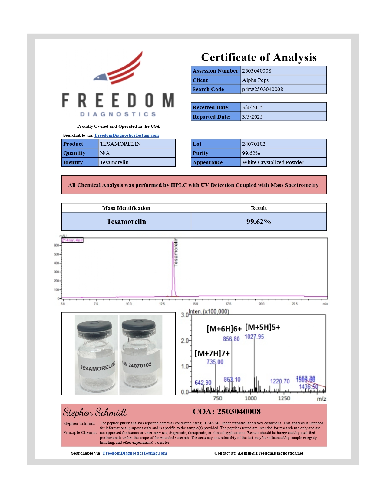 TESAMORELIN / 10MG - Image 2